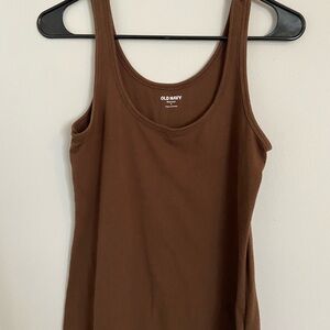 Old Navy Chocolate Brown Tank Top